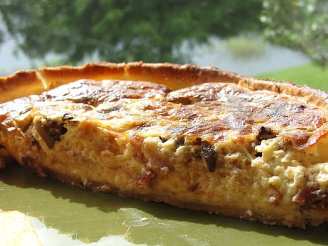 Moosewood Swiss Cheese and Mushroom Quiche