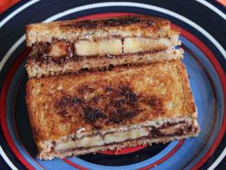 Banana and Nutella Sandwiches