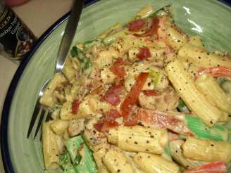 Creamy Green Beans and Pasta
