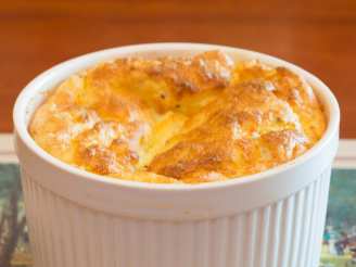 Cheese and Leek Souffle
