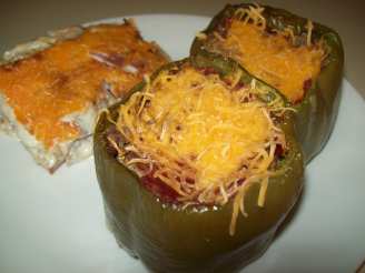 Beefy Stuffed Bell Peppers