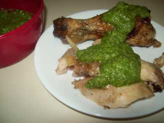 Aji Verde Sauce (For Peruvian Chicken)