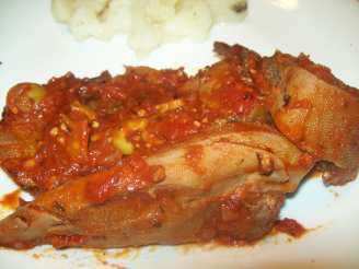 Beef Tongue in Red Sauce
