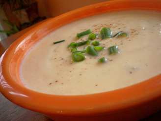 Cauliflower White Cheddar Soup