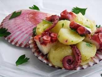 Pressure Cooker Potato & Octopus Salad