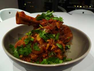 Moroccan Lamb Shank With Couscous
