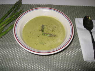Gluten-Free Cream of Asparagus Soup