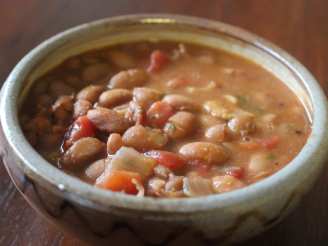 Boracho Bean Soup or Frijoles a La Charra (Restaurant Style)