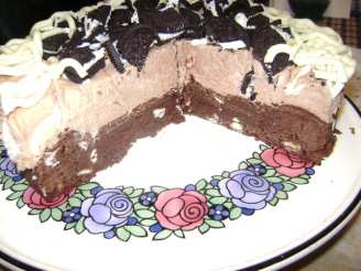 Auntie Oma's Double Chocolate Cheesecake