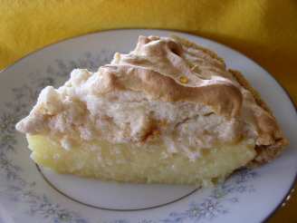 Creamy Pineapple Pie With Brown Sugar Meringue