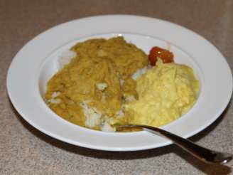 Curried Mashed Sweet Potatoes