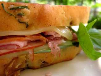 Italian Grilled Ham and Cheese Sandwich