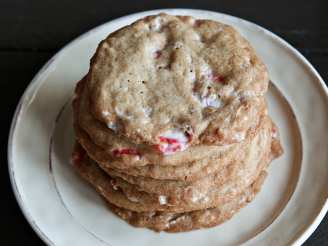 Crushed Candy Cane Cookies!!