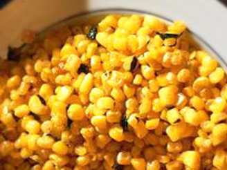 Caramelized Corn With Fresh Mint