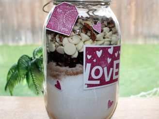 Cranberry White Chocolate Quick Bread Mix in a Jar