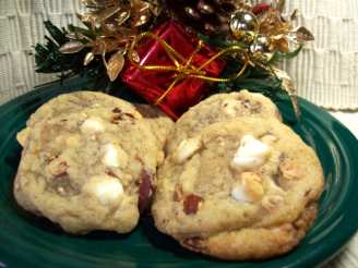 White Chocolate Almond Cookies