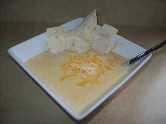 Leftover Turkey & Cheese Creamy Soup