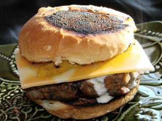 Low Fat Beef and Mushroom Burgers