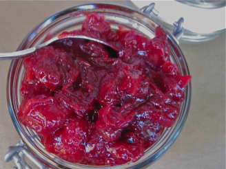 Cinnamon and Ginger Cranberry Sauce
