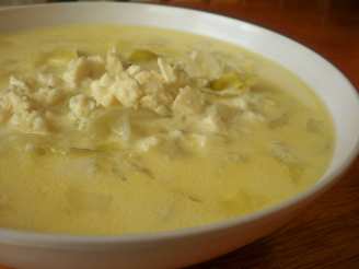 Taxi's Cabbage and Blue Cheese Soup