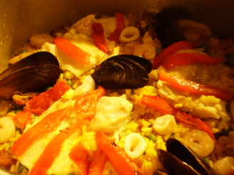 Seafood Paella (Avec Eric)