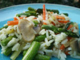 Vegetable Rice Simple Side Dish