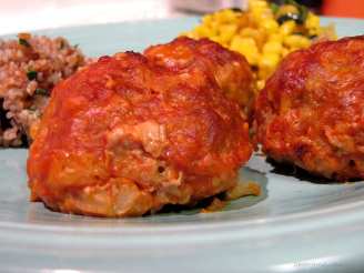 Ultra Simple Porcupine Meatballs in Tomato Sauce