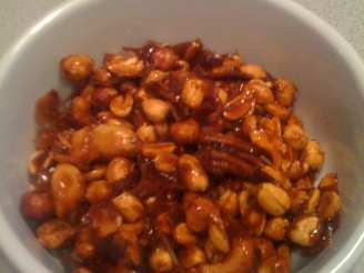 Wonderful Microwave Honey Roasted Nuts