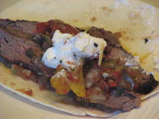 Chipotle Skirt Steak Tacos