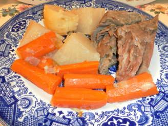 Kate's Moist and Tender Corned Beef, Cabbage, and Vegetables