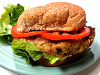 The Farm Cafe's Farmhouse Veggie Burger