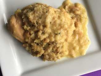 Easy Crockpot Chicken and Dressing