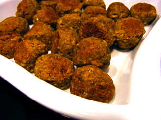 Mini Lentil Meatballs