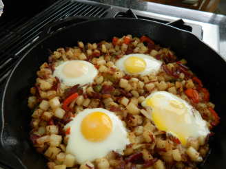 Sunny Side Up Corned Beef Hash
