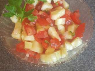 Ethiopian Tomato & Cucumber Salad
