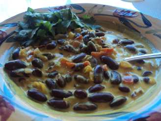 Maharagwe--(Spiced Red Beans in Coconut Milk)