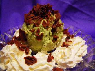 Sweet Cream With Avocado and Mint