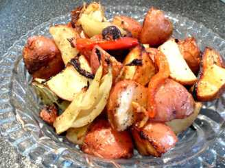 Market Mix (Roasted Potatoes, Fennel, Mushrooms and Peppers)