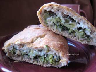 Broccoli and Cheese Calzones