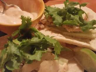 Chicharrones Fish Tacos With Chipotle Tartar Sauce