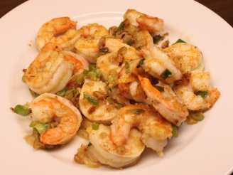 Sauteed Shrimp With Coconut Oil, Ginger and Coriander