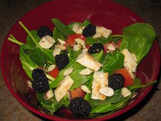 Grilled Chicken & Blackberry Salad