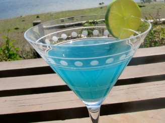 Toopua Blue Lagoon Cocktail