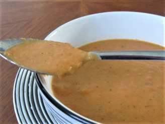 Smoky Tomato Soup With Gruyere Toasts
