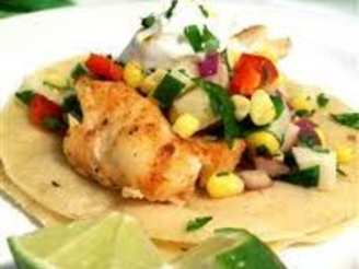 Grilled Tilapia Fish Tacos With Adobo Sauce