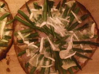 Asparagus, Ham & Brie Pizza