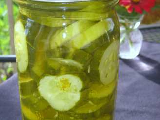 Microwave Dill Pickles
