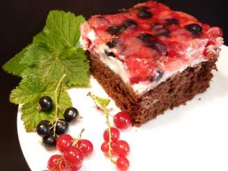 Chocolate Berries Cake With Mascarpone