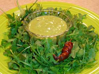 Field Greens With Red Chili Dressing