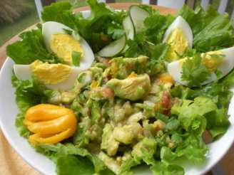 Floridanatives Salsa Avocado and Egg Salad